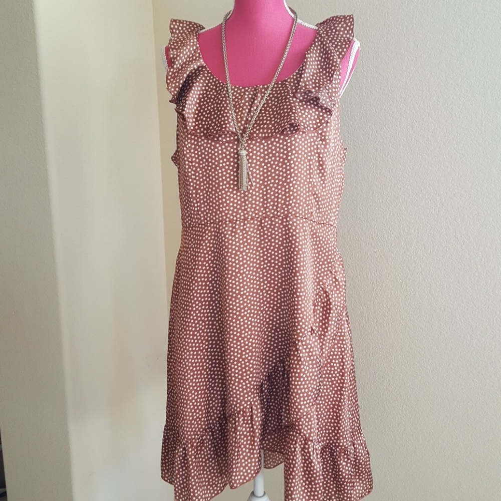 Polka Dot Shift Dress